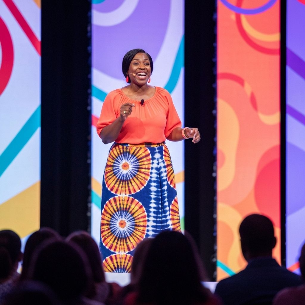 Dr. Dédé speaking at TEDx